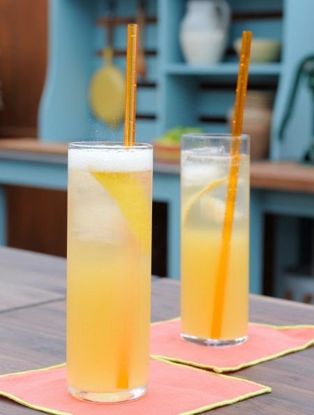 Gin com suco de laranja e abacaxi - GD7 Distribuidor